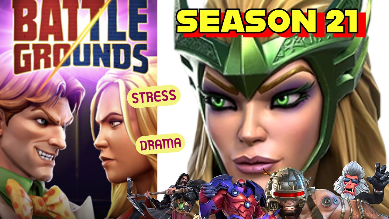 Battlegrounds! | Season 21 | Come for the Drama | Stay for the Stress! | Marvel Contest of Champions