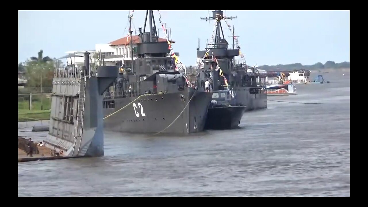 PROCESIÓN NÁUTICA Armada Paraguaya