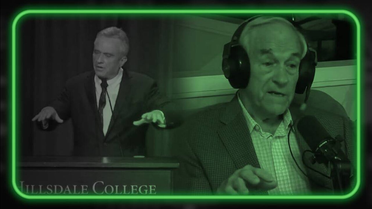 Ron Paul And RFK Jr. Call Out CIA For Kennedy Assassination And COVID Plandemic