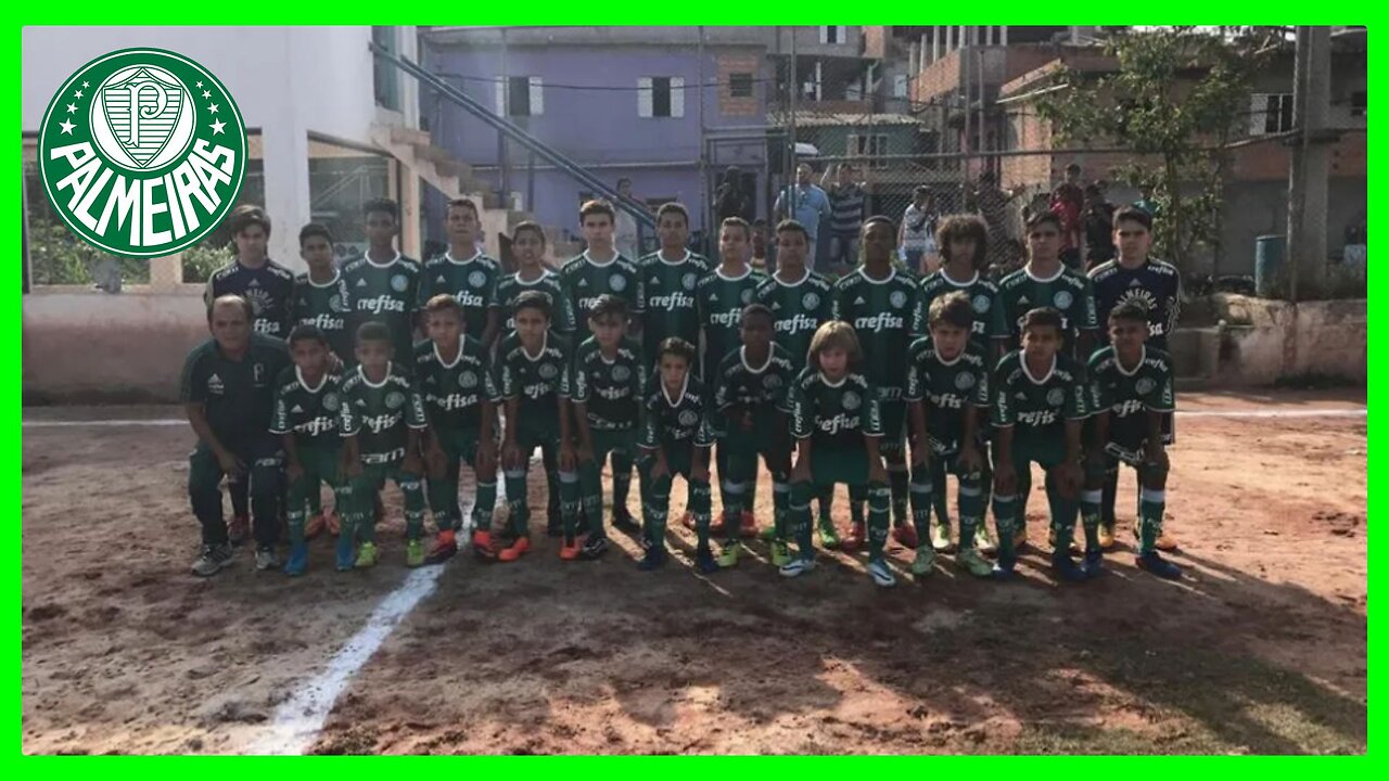 Como funciona as PENEIRAS no PALMEIRAS e os TREINOS da BASE jogando nas FAVELAS #palmeiras