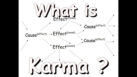 What is the Law of Karma ? (I)