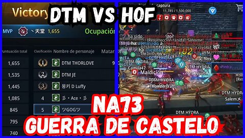 Castle War DTM vs HOF NA2 pacified?