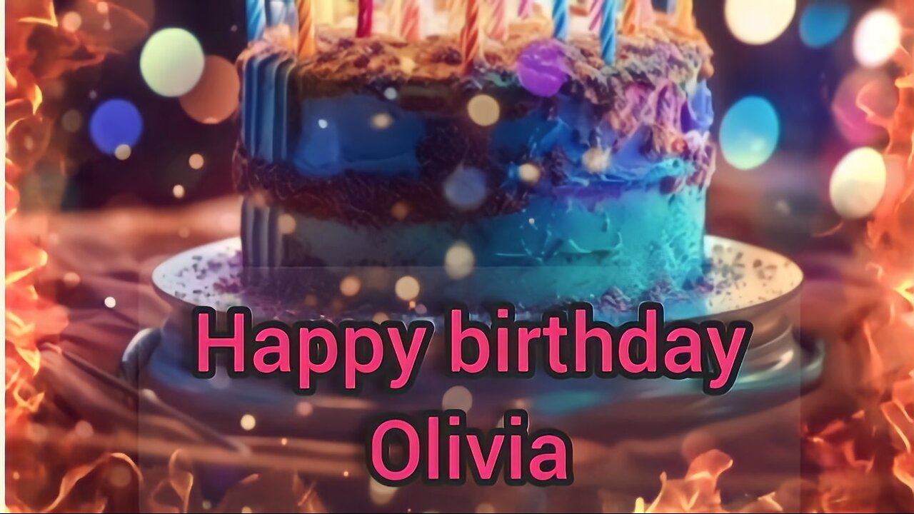 Happy birthday olivia