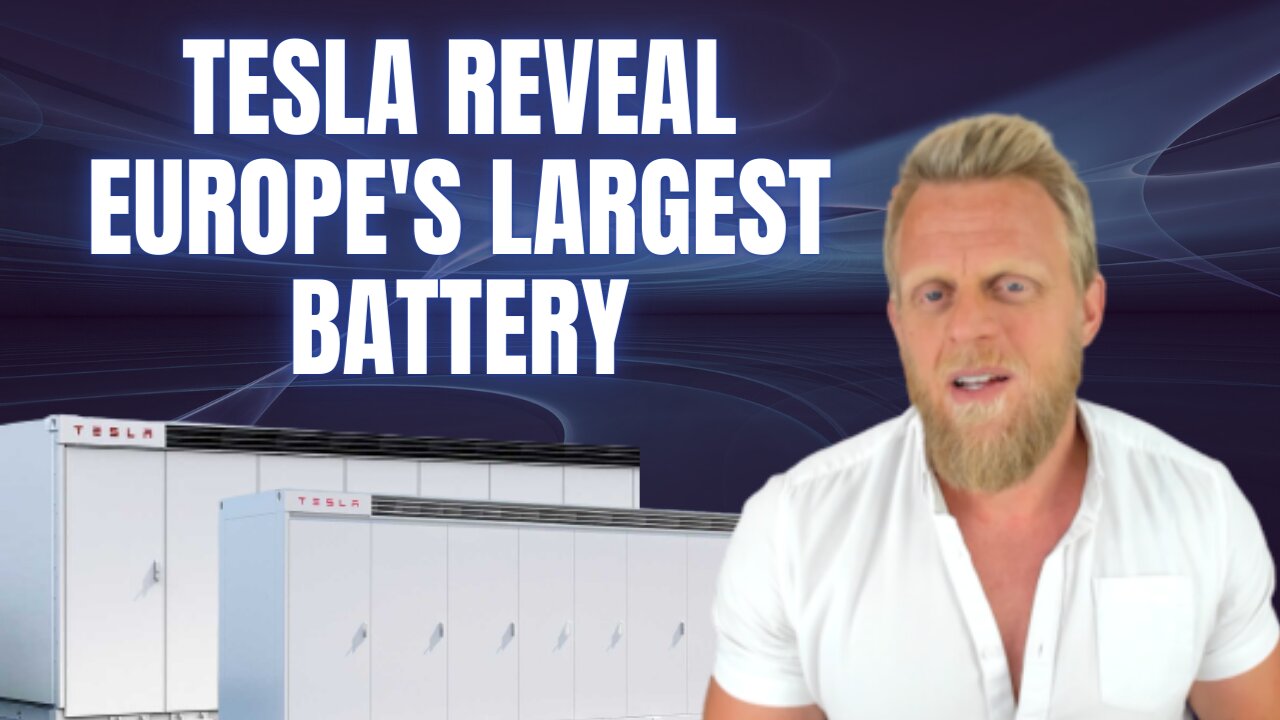 NEW LFP Tesla Megapacks Power Europe's Largest Battery