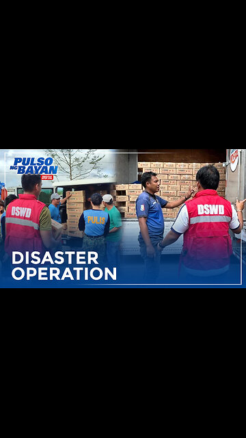 DSWD, patuloy ang ginagawang disaster operation