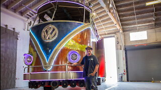 The Giant 13Ft High VW Party Bus | RIDICULOUS RIDES