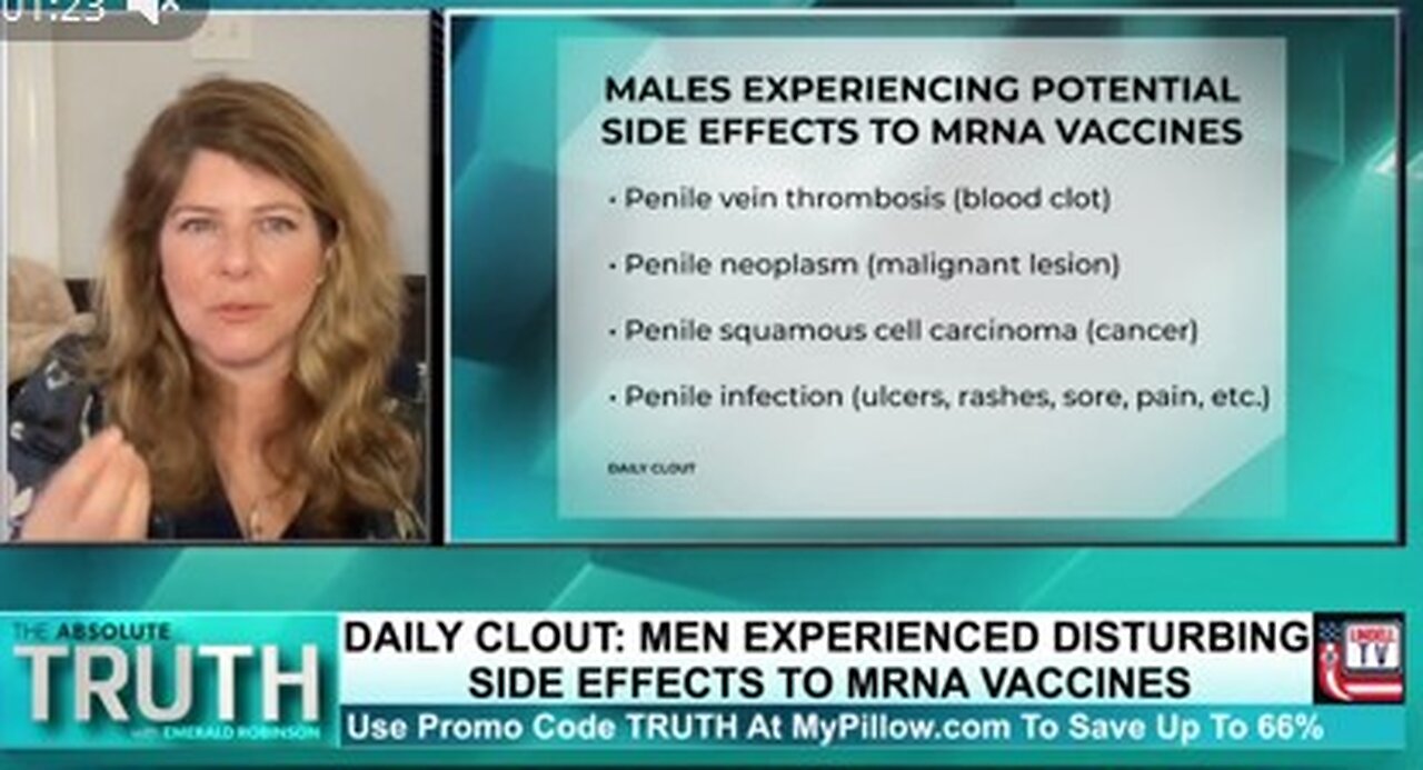 Dr. Naomi Wolf says COVID injections destroy boys' testicles in the womb!