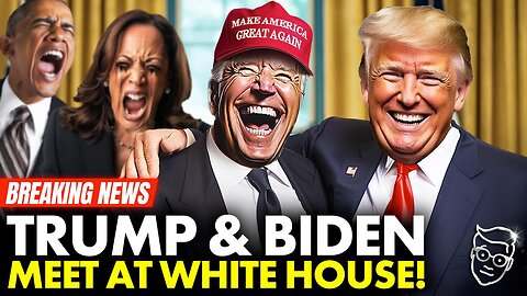 SAVAGE: Internet EXPLODES With Memes As Biden Surrenders Government To Trump LIVE At White House 🤣