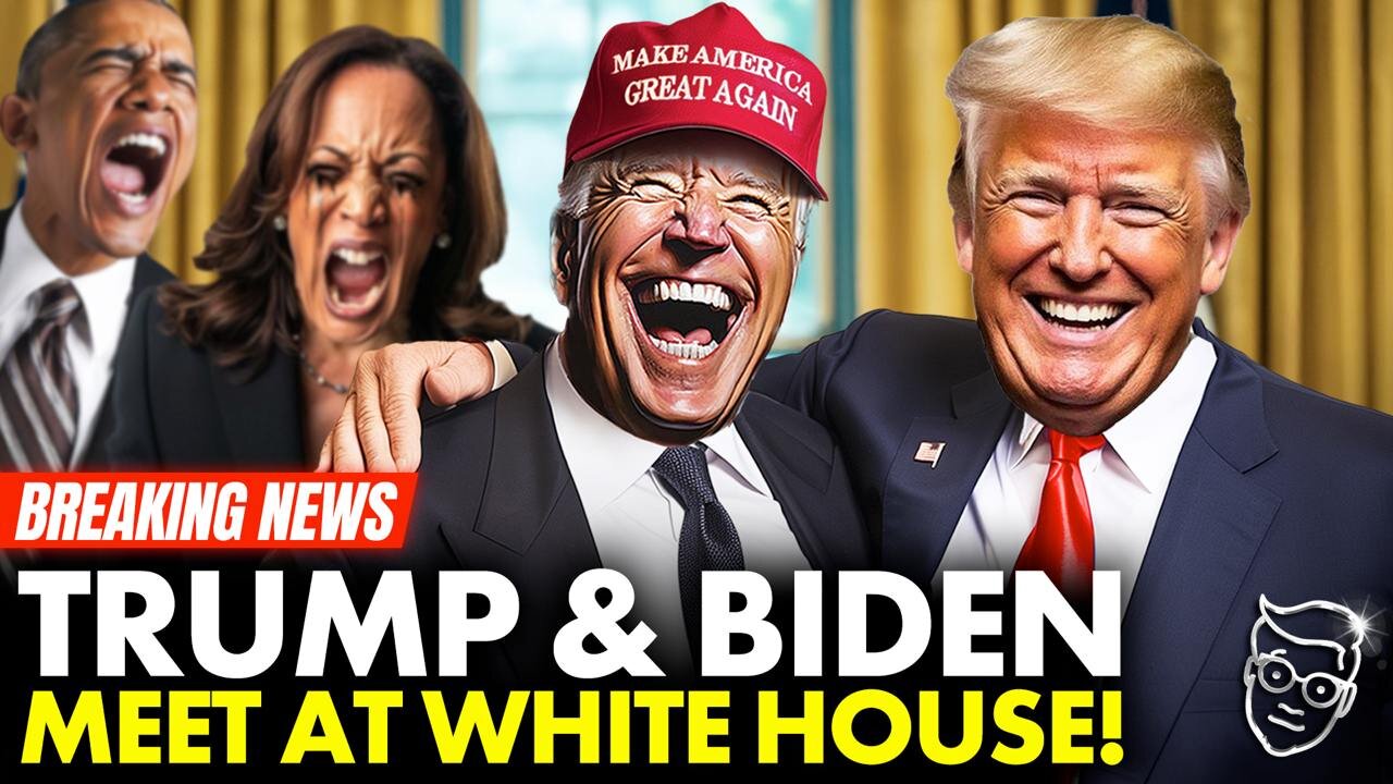 SAVAGE: Internet EXPLODES With Memes As Biden Surrenders Government To Trump LIVE At White House 🤣