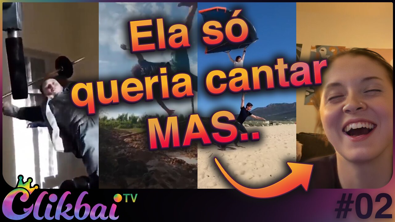 Tente Não Rir - Ela Só Queria Cantar, Mas.. (Os melhores vídeos da internet #02)