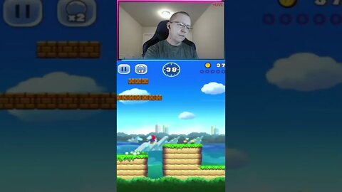 Playing Super Mario Run #shorts