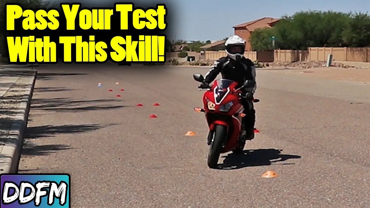 You Need This Motorcycle Skill To Pass Your Test!