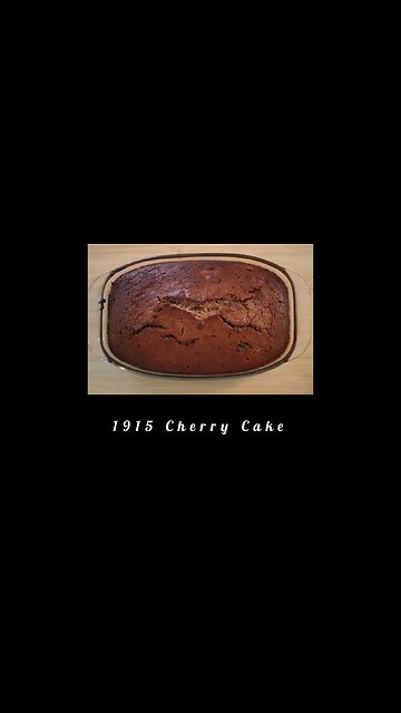 1915 Cherry Cake