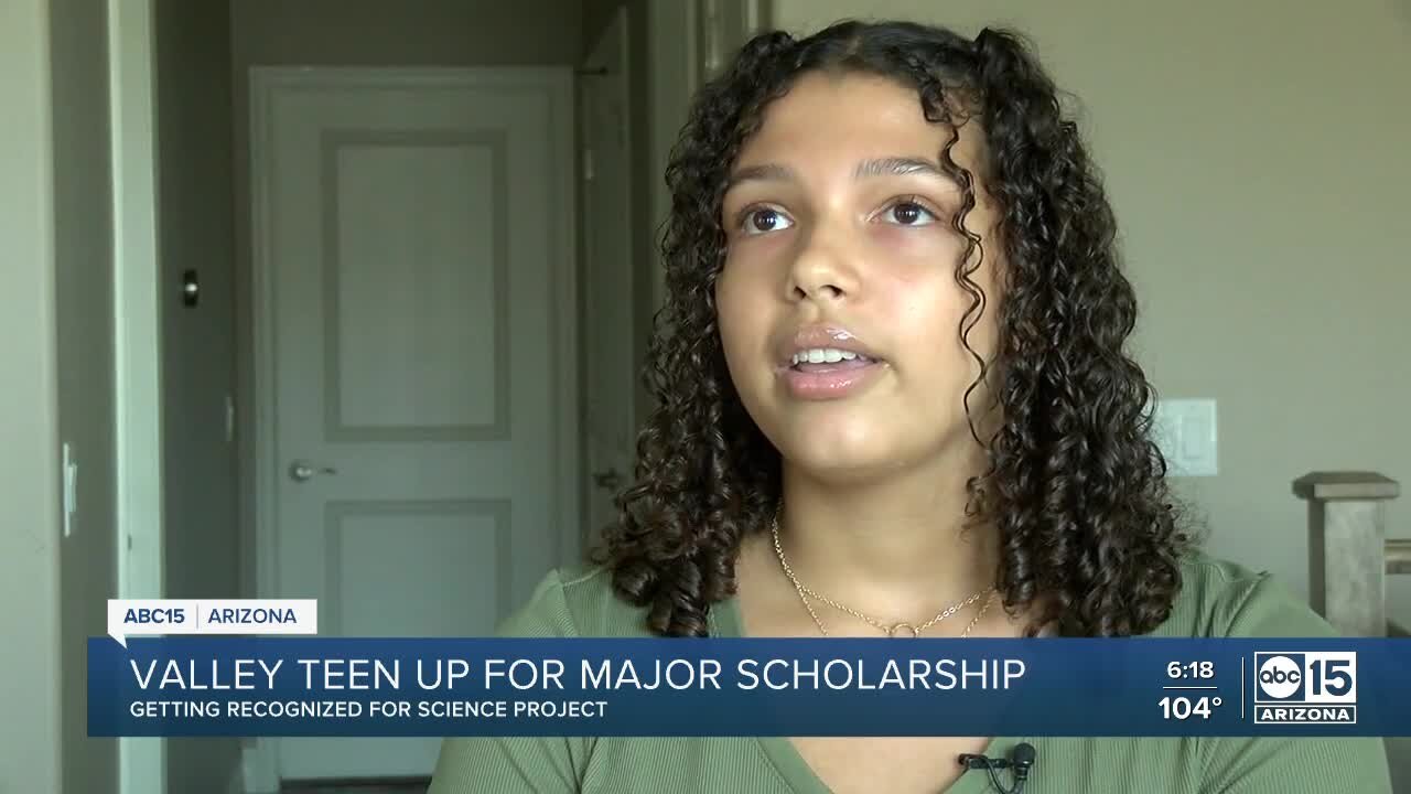 Valley teen up for major scholarship