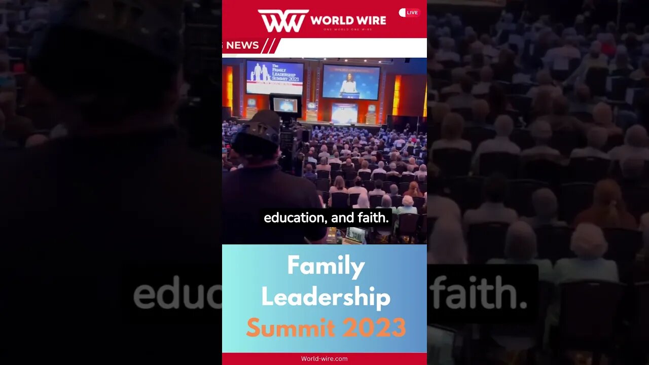 Family Leadership Summit 2023-World-Wire #shorts