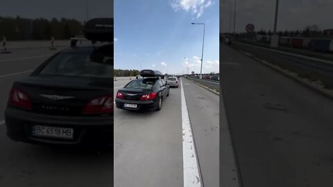 Poland Ukraine Border Now (Krakivets) 🇵🇱 🇺🇦