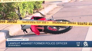 Lawsuit filed against former Boynton Beach police officer after teen's dirt bike death