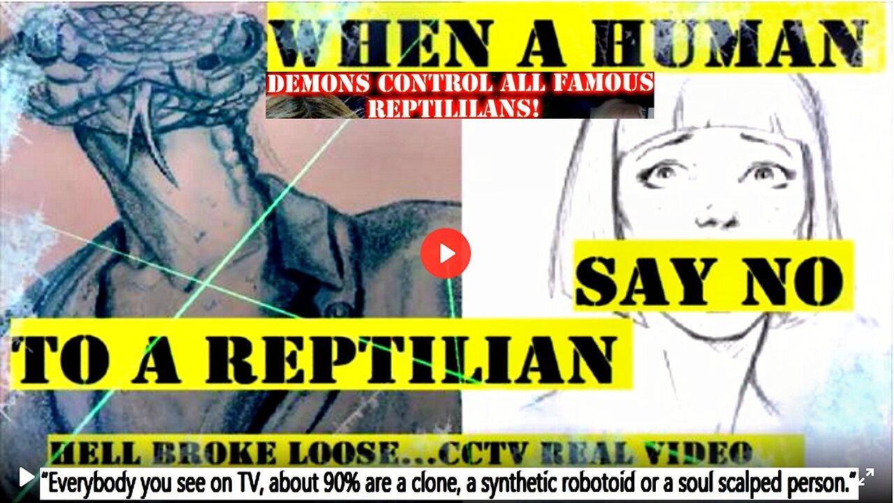 Human Say No To A Reptilian Humanoid & Hell Broke Loose - CCTV Footage (Related links description)