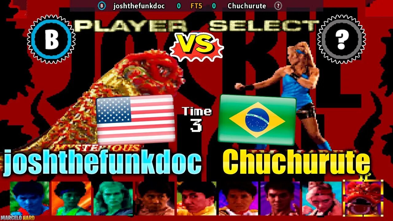 Jackie Chan in Fists of Fire (joshthefunkdoc Vs. Chuchurute) [U.S.A. Vs. Brazil]