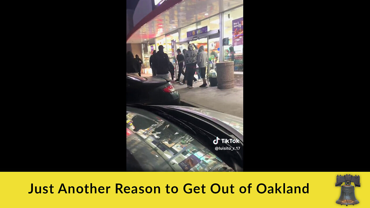 Just Another Reason to Get Out of Oakland