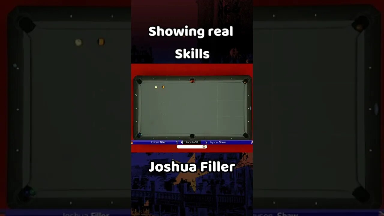 Showing real skills in Pool - Joshua Filler | European Open Pool Championship