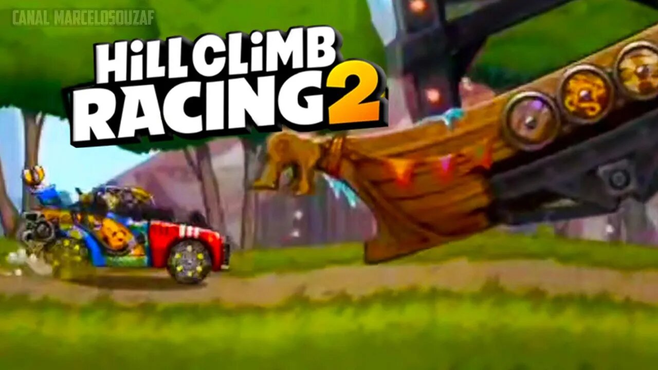 Plataforma de Água Divertida do Hill Climb Racing 2