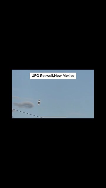 NEW ! Stationary UFO over Roswell, New Mexico May, 2023