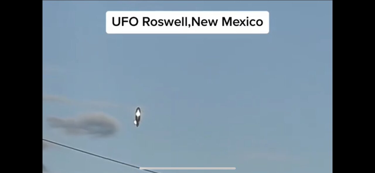 NEW ! Stationary UFO over Roswell, New Mexico May, 2023