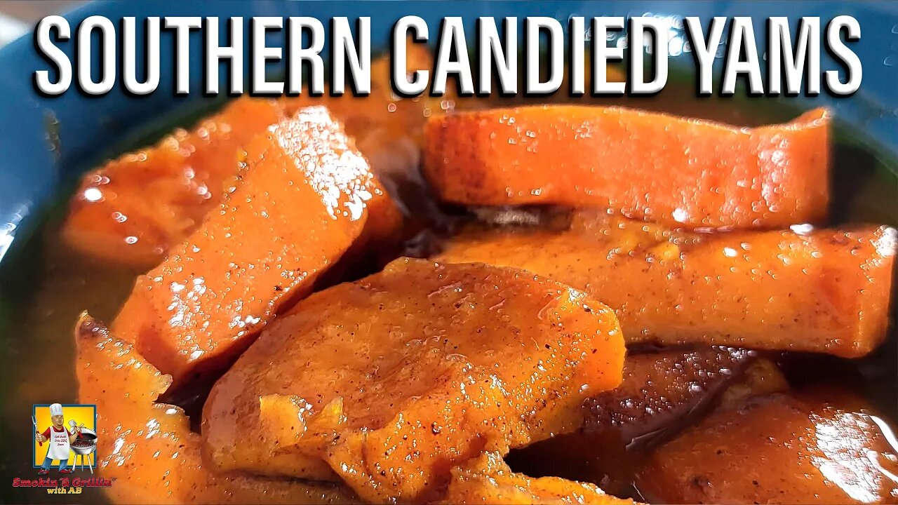 Southern Baked Candied Yams #SoulFoodSunday