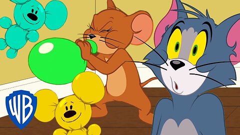 Tom & Jerry | Balloon Blowing Party | WB Kids