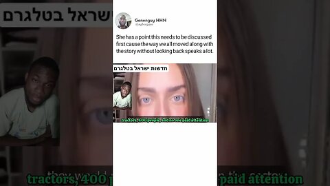 She is not crazy! former IDF soldier speak up