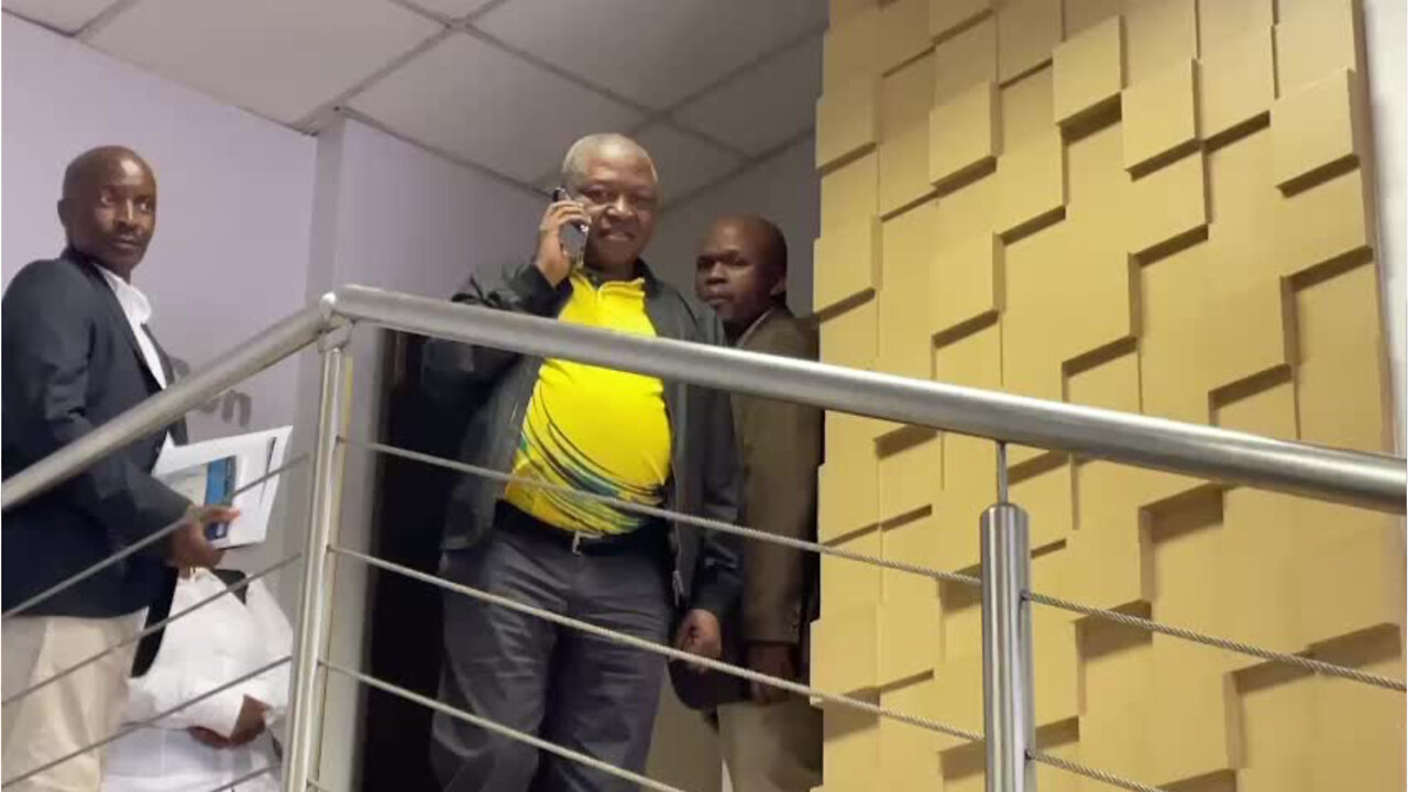 Watch: Watch: South Africa's Deputy President Resigns