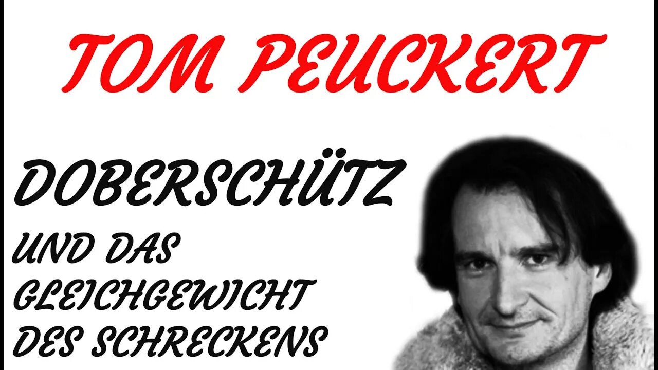 KRIMI Hörspiel - Tom Peuckert - Doberschütz und das Gleichgewicht des Schreckens