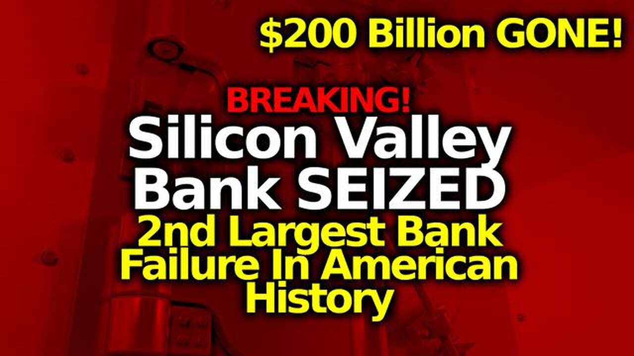 2nd Largest US Bank Failure Ever: $200 Billion In Deposits STOLEN From Customers! Who's Next?!