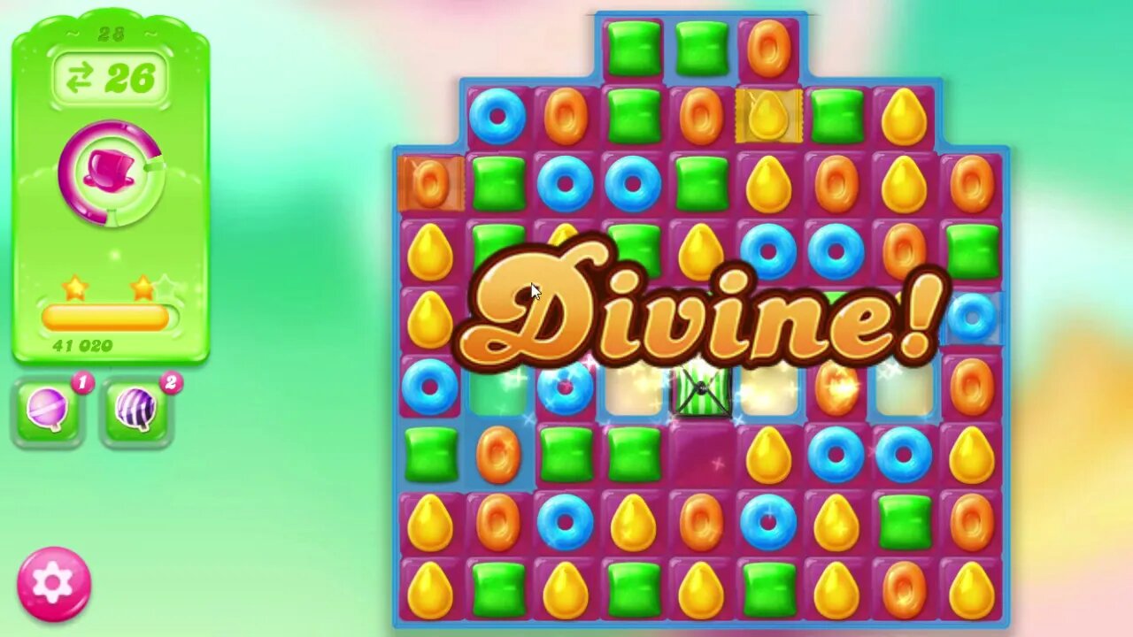 Candy Crush Jelly Saga Level 28