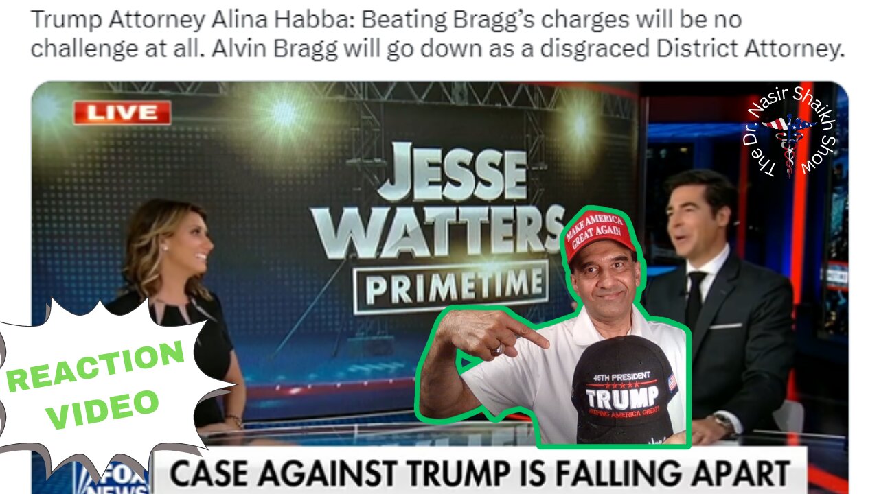 TRUMP BREAKING NEWS REACTION VIDEO: Trump Attorney Alina Habba Says Fat Albert Bragg Has No CASE