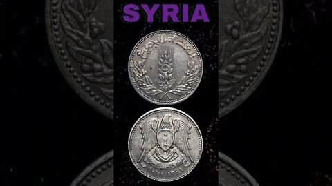 Syria 5 piastres 1971.#shorts #coinnotesz