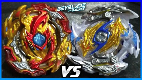 LORD SPRIGGAN .Bl.Dm' vs ZWEI LONGINUS .Dr.Sp' METSU - Beyblade Burst ベイブレードバースト