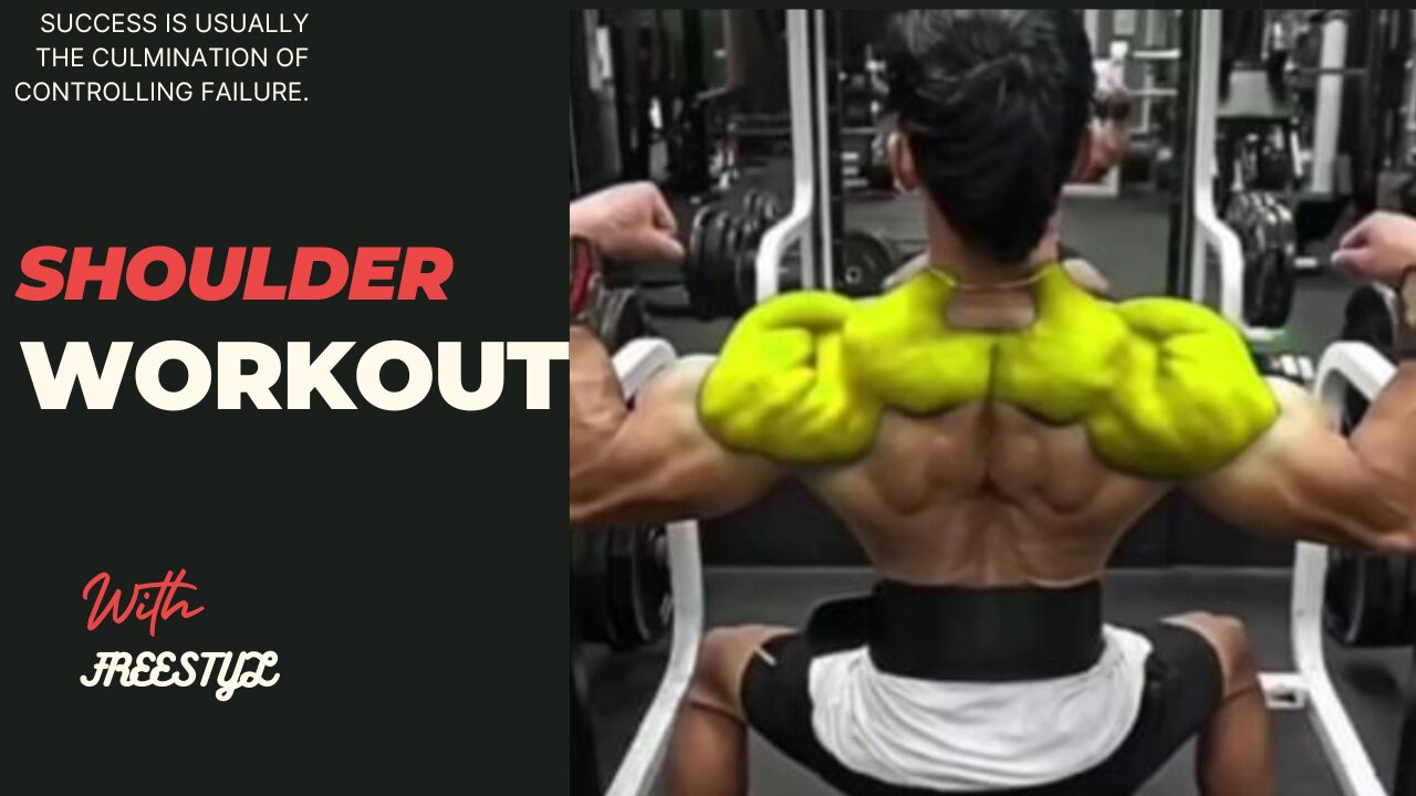 5 Bigger Shoulder Workout at Gym | This is All You Need |FreeStyl