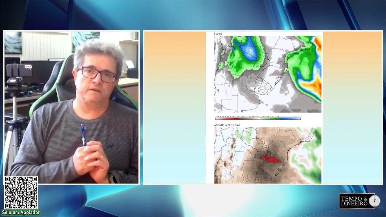 Meteorologia indica forte umidade no Sul e Norte do País. Frio ganha força