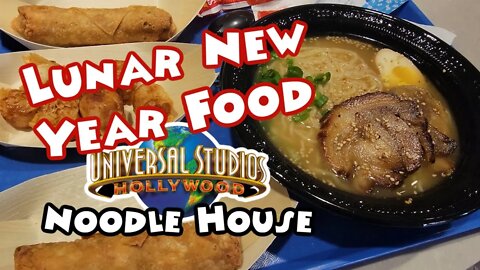 Lunar New Year Noodle House At Universal Studios Hollywood