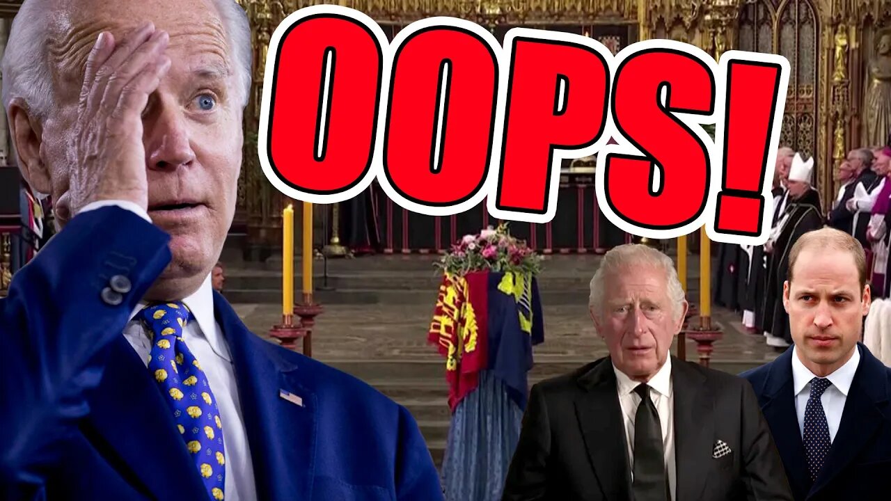 Biden's Blunders continue to embarrass the US on the international stage.