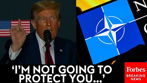 JUST IN: Trump Repeats NATO-Russia Claim That Has Caused International Outrage