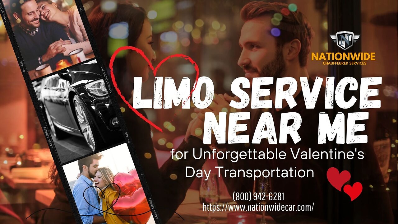 Limo Service Near Me for Unforgettable Valentine's Day Transportation