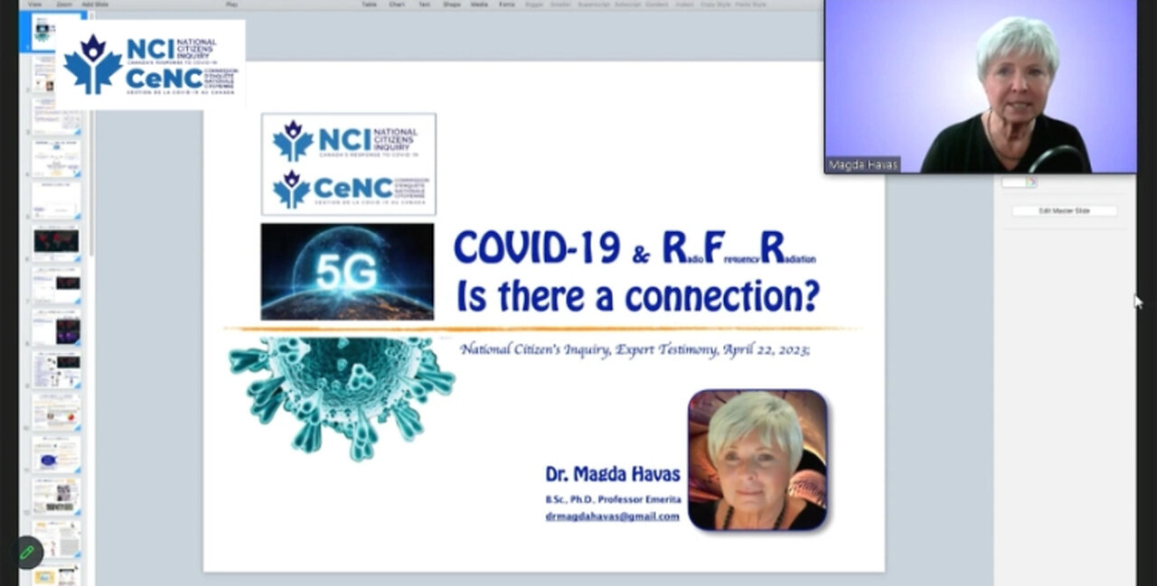 5G and COVID Symptoms: Dr. Magda Havas | Saskatoon Day 3 | National Citizens Inquiry