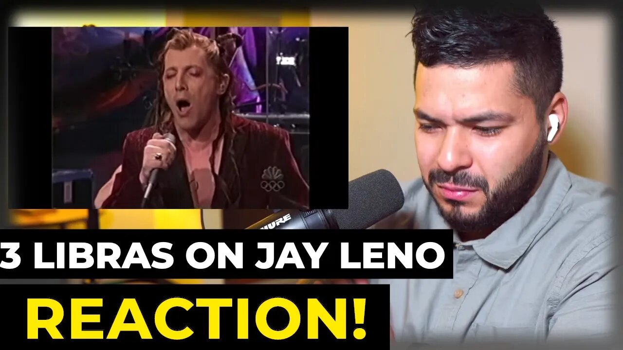 A Perfect Circle 3 Libras Live on Jay Leno (Reaction!)