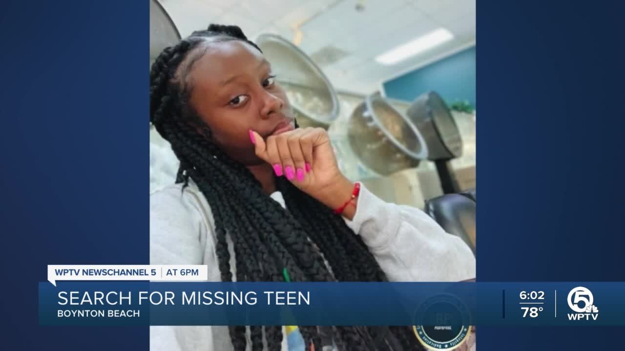 Boynton Beach police searching for missing 13-year-old girl