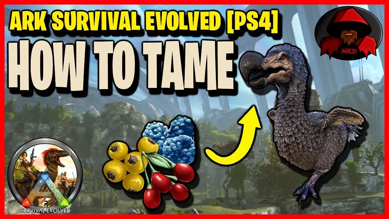 Ark Survival Evolved - HOW TO TAME | Beginner Tame on PS4