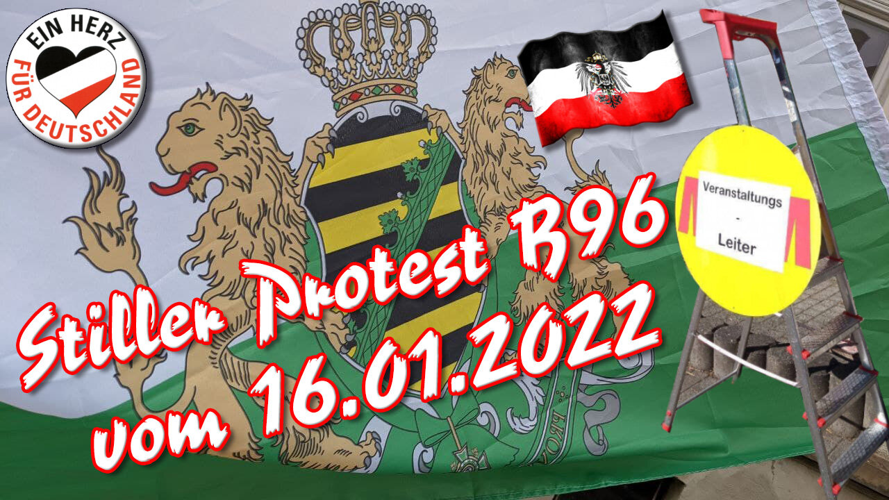 Stiller Protest B96 vom vom 16.01.22