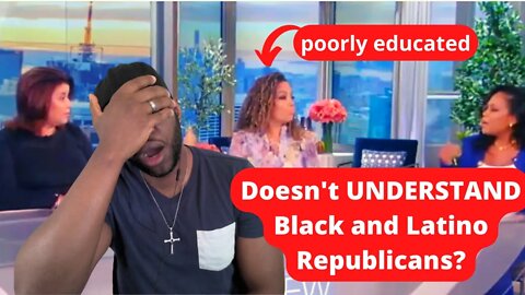 "Black and Latino-Republicans is an Oxymoron" the view Co-Host Sunny Hostin